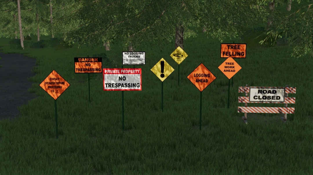 Forestry Sign Pack v1.0.0.0