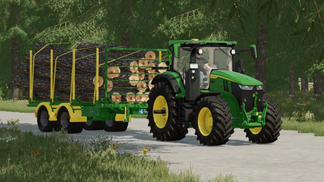 Lizard LT679 Short Log Trailer v1.0.0.0