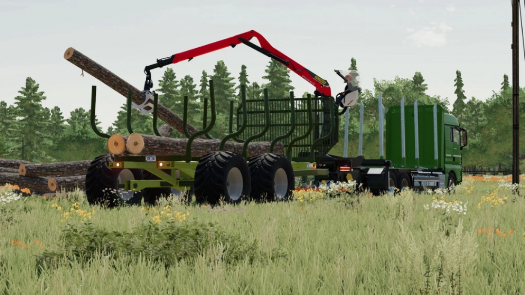 Lizard LT689 Long Log Trailer v1.0.0.0