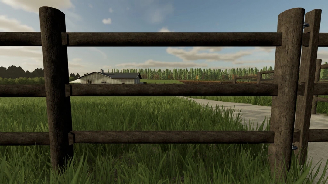 Split Rail Wooden Fence And Gates v1.0.0.0