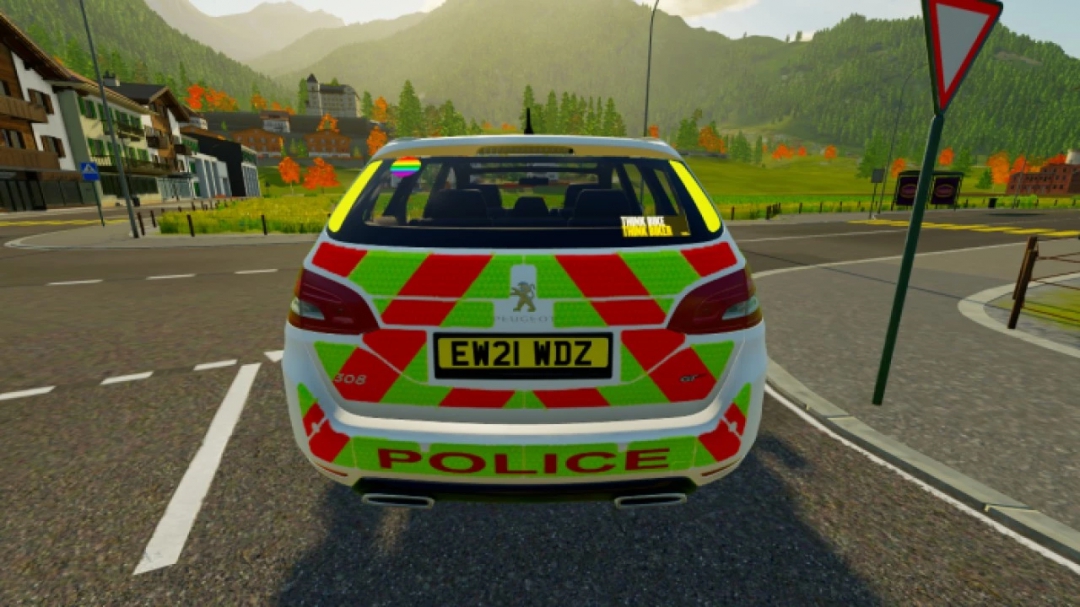 UK Police Peugeot 308 SW 2021 v1.0.0.0