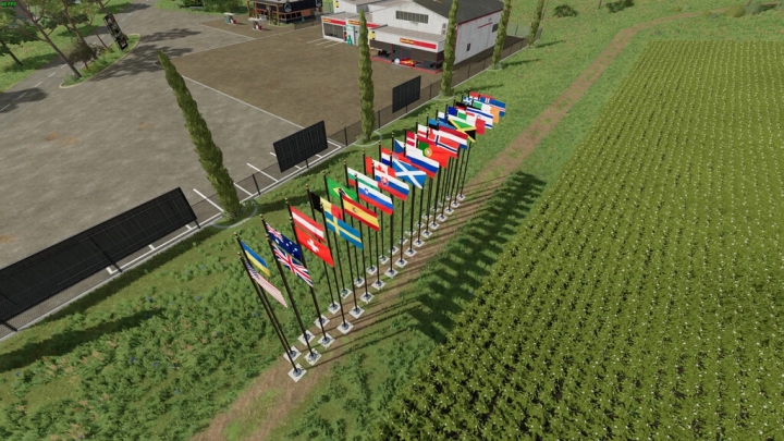 Image: FS22 International Flag Pack v1.0.0.0 1