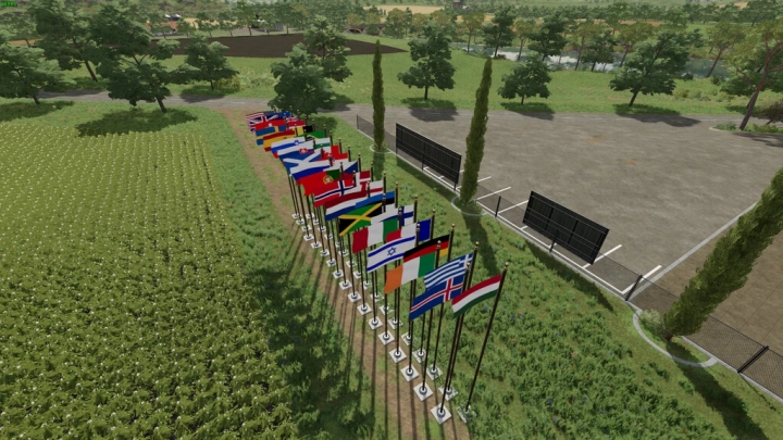 Image: FS22 International Flag Pack v1.0.0.0 2