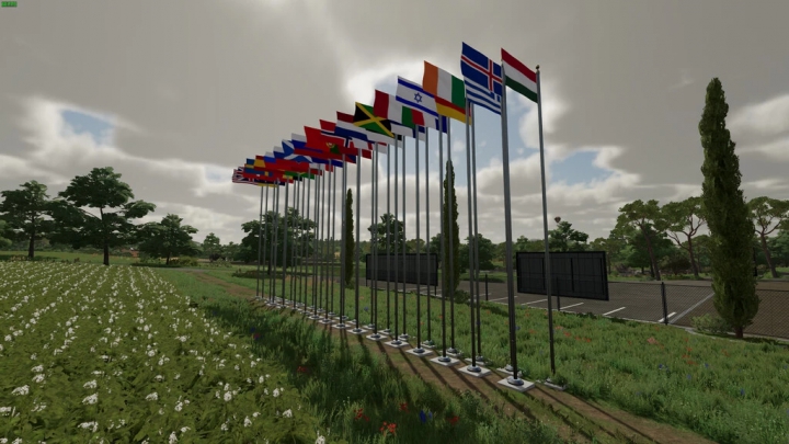 Image: FS22 International Flag Pack v1.0.0.0 3