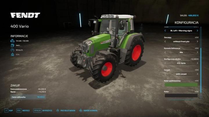 Fendt Vario 400 4 cyl v1.0.0.0