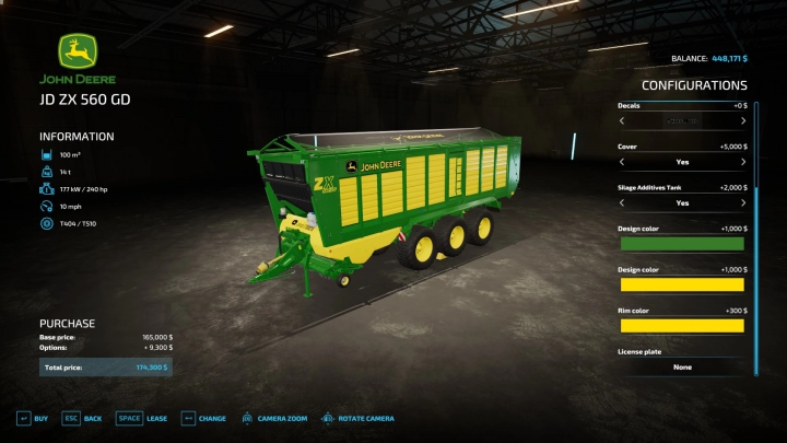 Image: John Deere Forage Wagon v1.0.0.0 1