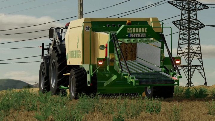 fs22-mods,  Krone Big Pack 120-80 v1.0.0.0