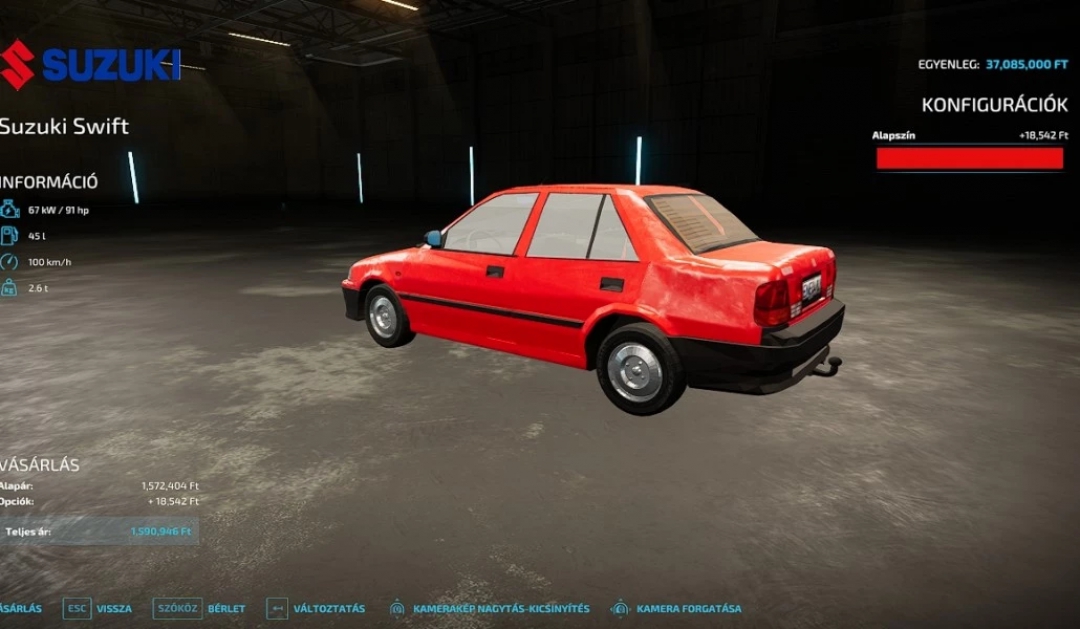 Suzuki Swift 1.6 sedan v1.0.0.0