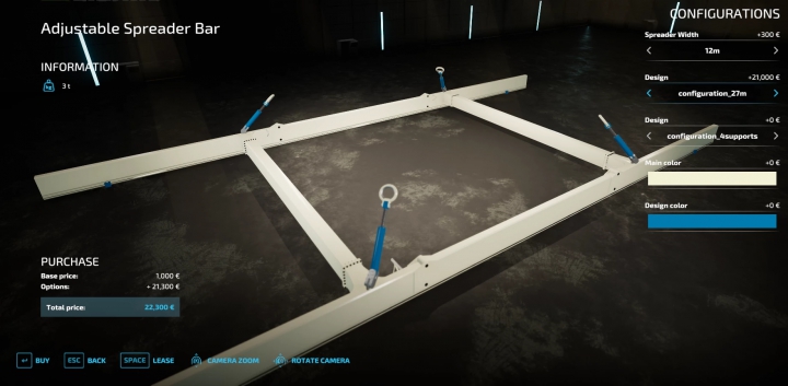 Image: ADJUSTABLE LOAD SPREADER BAR V1.0.0.0 2