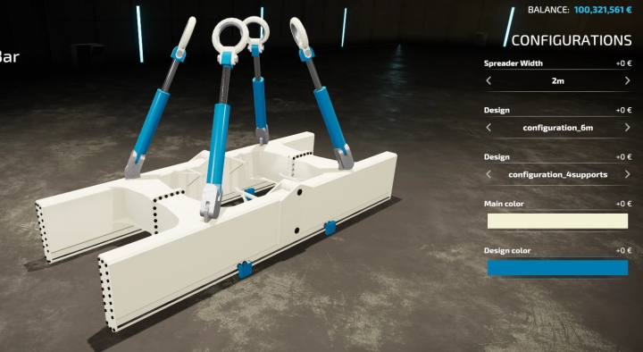 Image: ADJUSTABLE LOAD SPREADER BAR V1.0.0.0 5