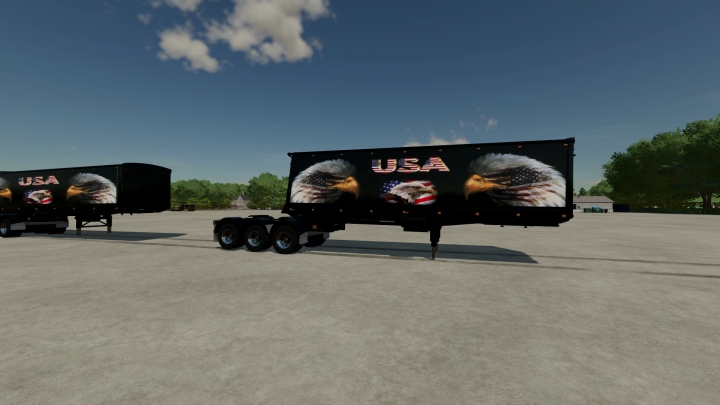 fs22-mods,  FS22 USA Trailers V 1.0