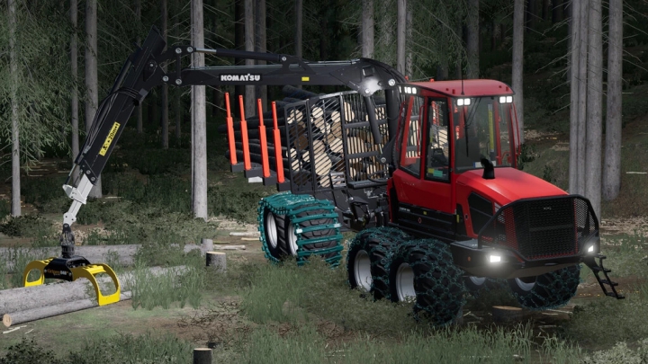 Image: Komatsu Forwarder Pack v1.0.0.0