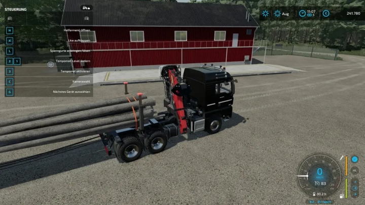 Image: MAN TGX 26.600 Forst Langholz v1.0.0.0