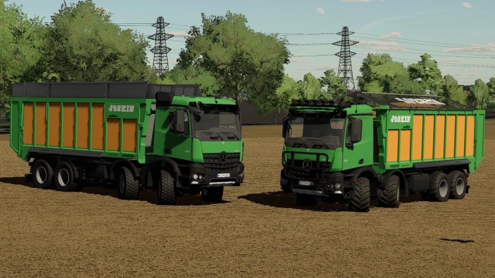 fs22-mods, Mercedes Benz Arocs Agrar v1.0.0.0