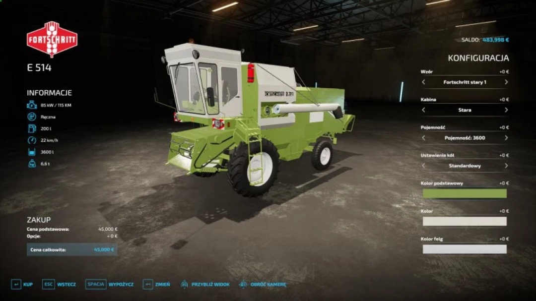 FS22 Fortschritt E 514 v1.0.0.0