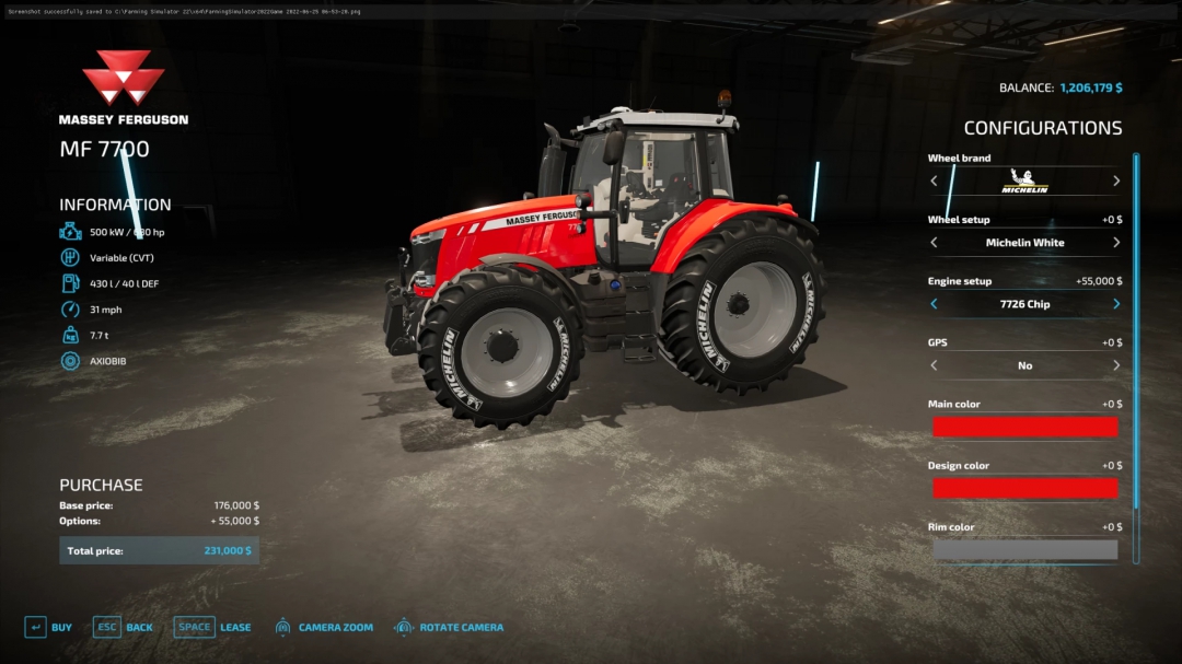 Massey Ferguson 7700 v1.1.0.0