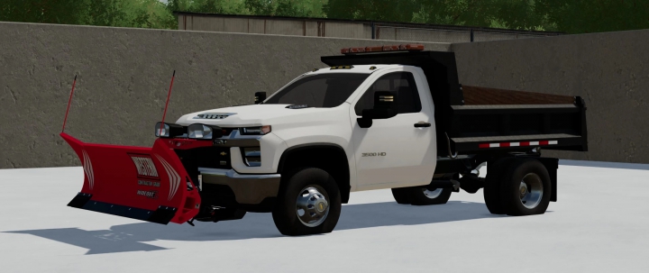 Image: 2020 Chevy Silverado 3500HD Dump Truck v1.0.0.0 0