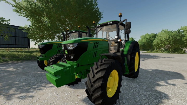 Image: FS22 JOHN DEERE 6135M V5 0