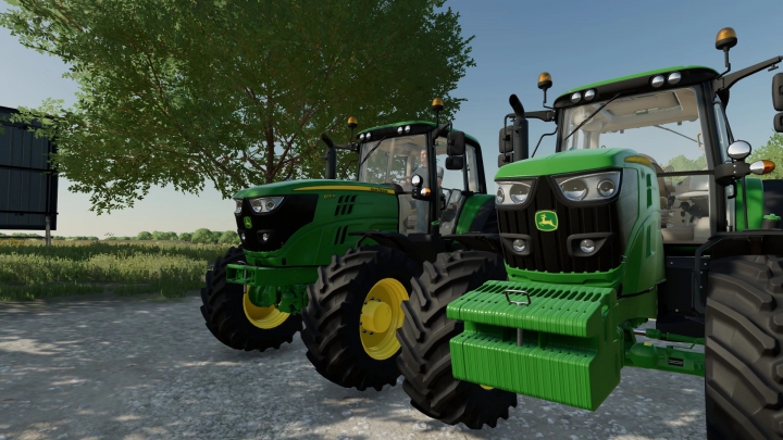 Image: FS22 JOHN DEERE 6135M V5 3