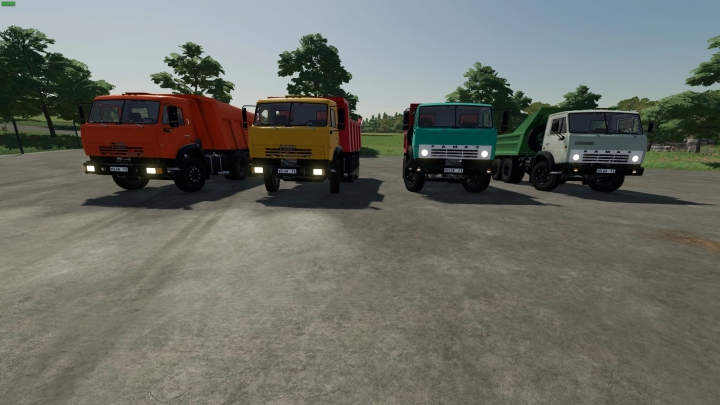 fs22-mods,  Kamaz Dump truck v1.0.0.1