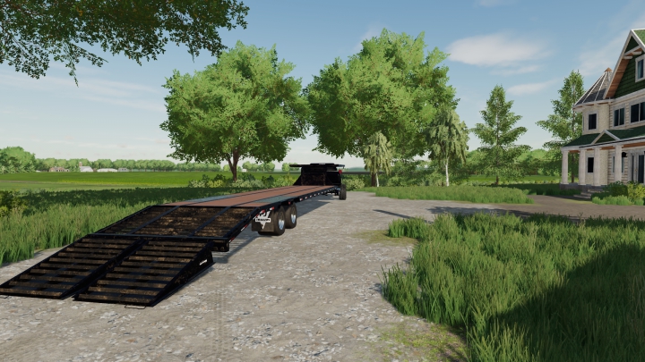 fs22-mods,  40 FT PJ Trailer Witth Platform