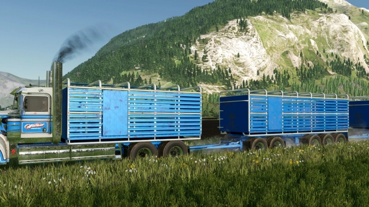 Image: Attachable Livestock Crate's for Kenworths and Hino v1.0.0.0 2