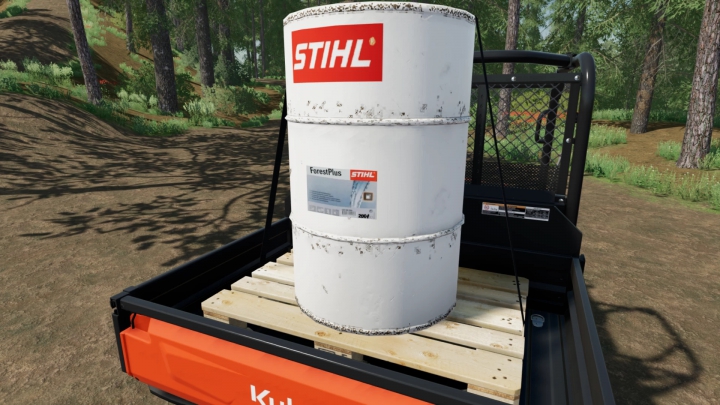 fs22-mods,  Chain Oil Barrels v1.0.0.0