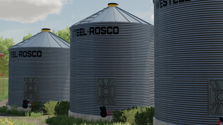 Image: FS22 Westeel Rosco Bins v1.0.0.0