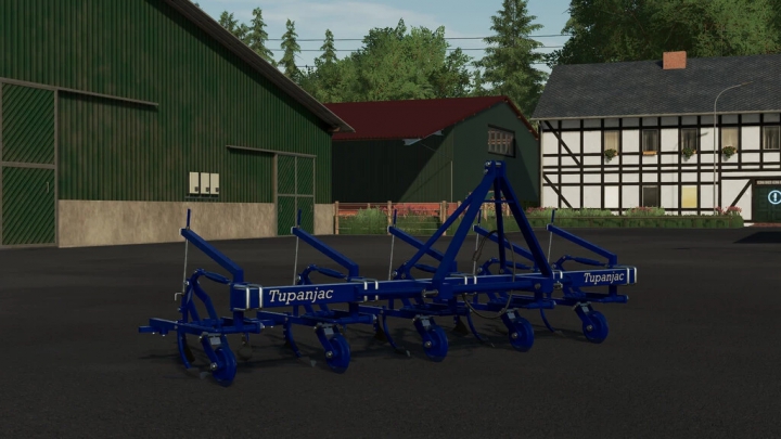 fs22-mods,  Tupanjac Weeder 4 Row v1.0.0.0