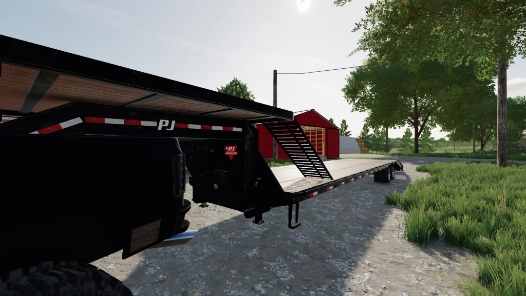 40 FT PJ Trailer With Platform v1.0.0.0