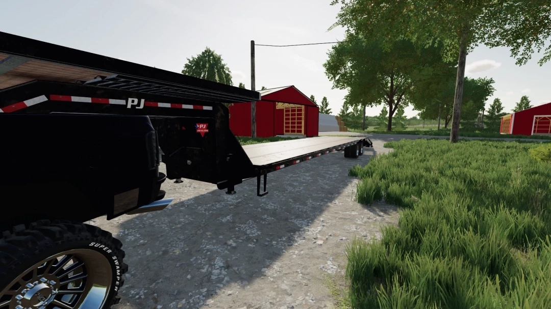 40 FT PJ Trailer With Platform v1.0.0.0