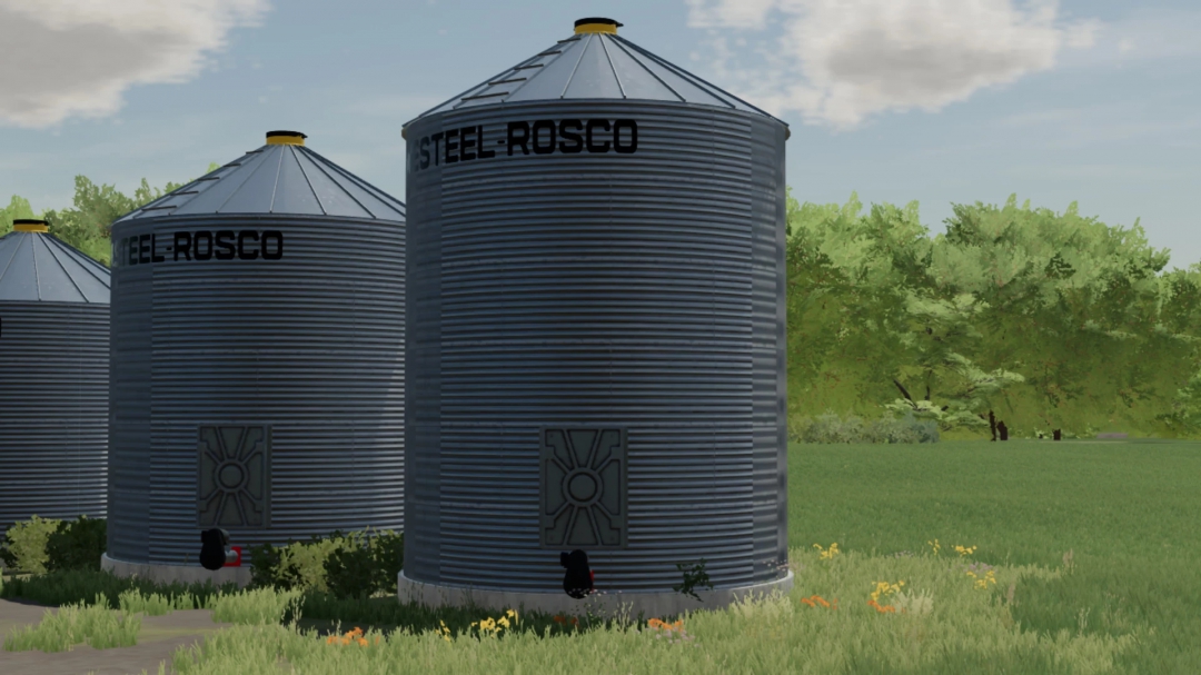 FS22 Westeel Rosco Bins v1.0.0.0