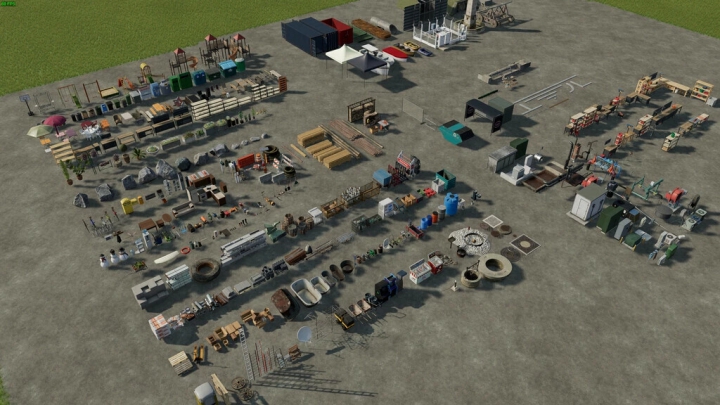 fs22-mods,  Decoration Package (Prefab) v1.0.0.2