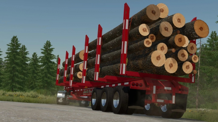 Image: Lizard Tri Axle Log Trailer v1.0.0.0