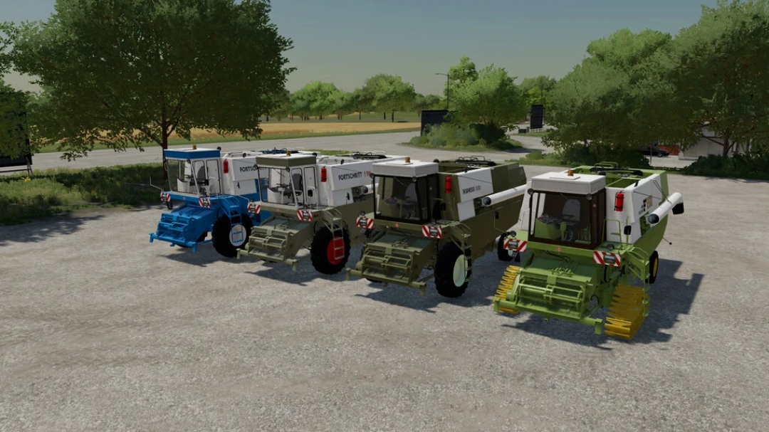 Fortschritt E516 Harvester Pack v1.0.0.0