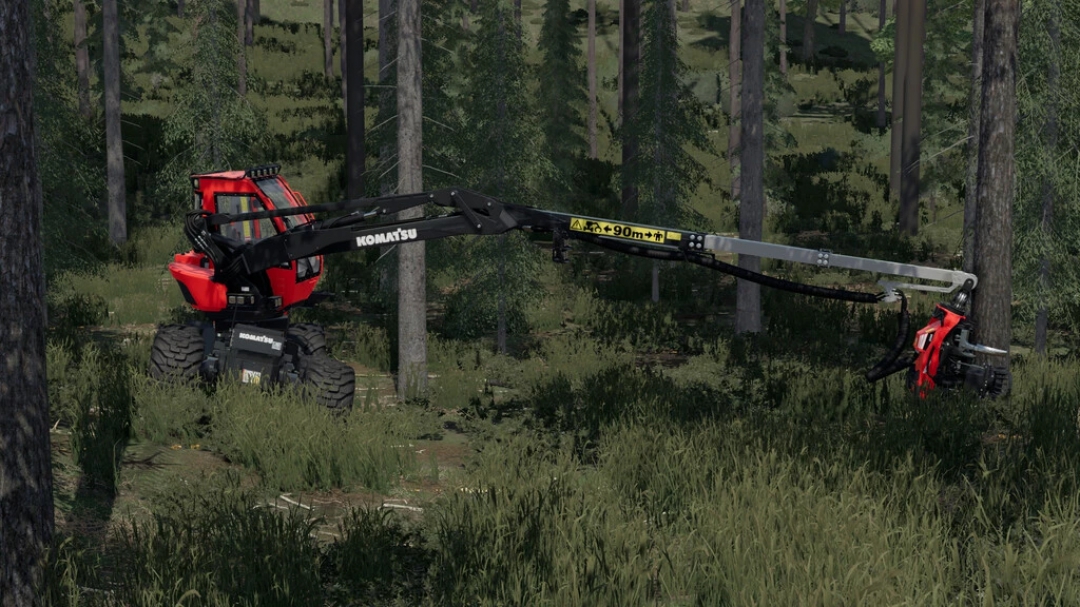 Komatsu 931 Harvester Pack v1.0.0.0