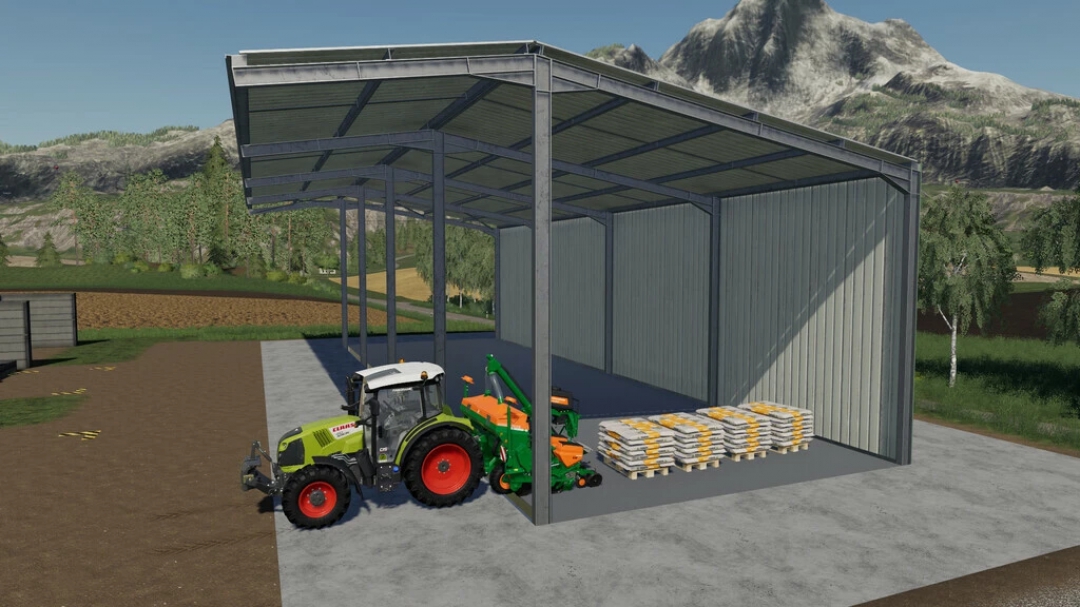 Shed With Hydraulic Control v1.0.0.0