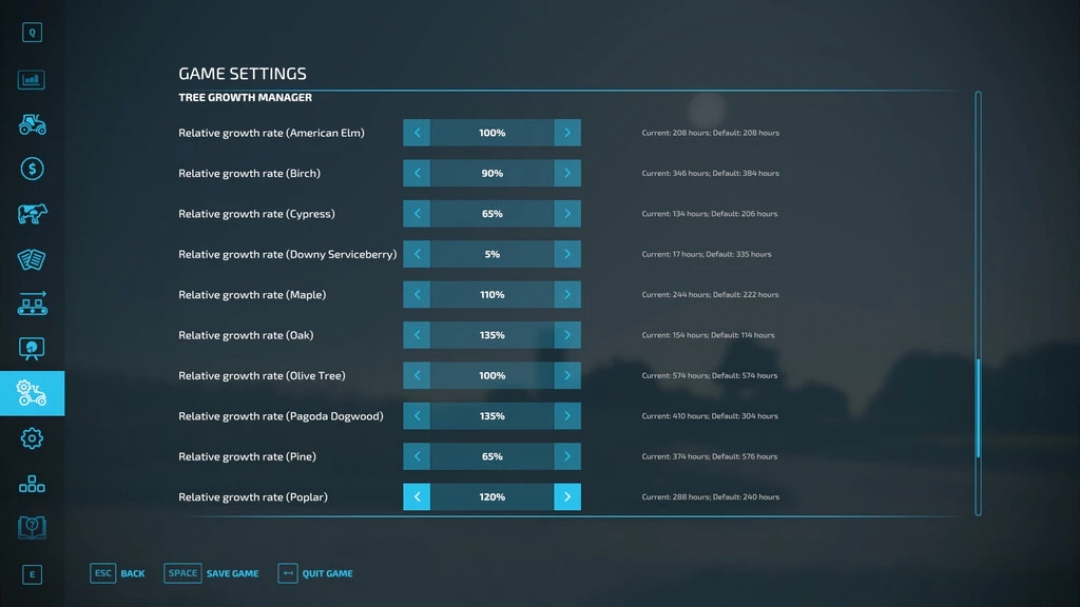 Tree Growth Manager v1.0.0.0