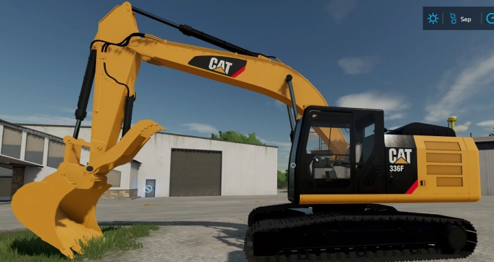 fs22-mods,  CAT 336f v1.0