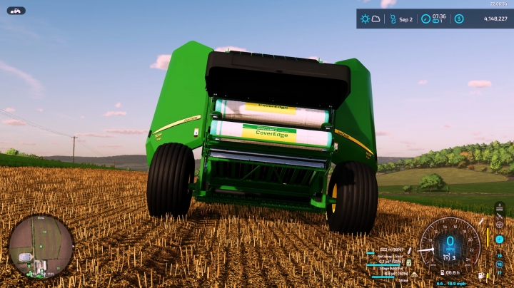 Image: John Deere 560M with Net Wrap Addon v1.0.0.0 2