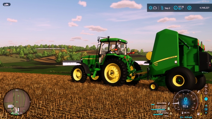 Image: John Deere 560M with Net Wrap Addon v1.0.0.0 3