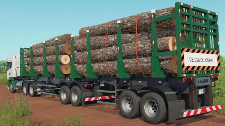 fs22-mods, Lizard Bi-Train Forestry Caastor v1.0.0.0