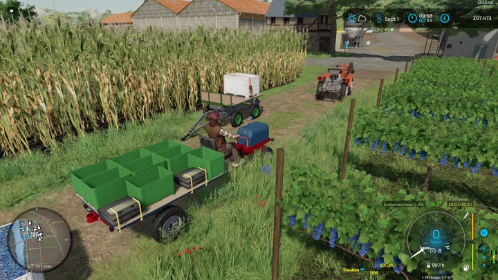 fs22-mods,  Vine tractor v1.0.0.0