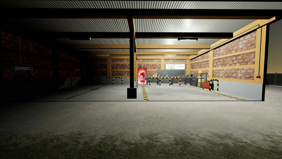 Workshop with high-pressure cleaner v1.0.0.0