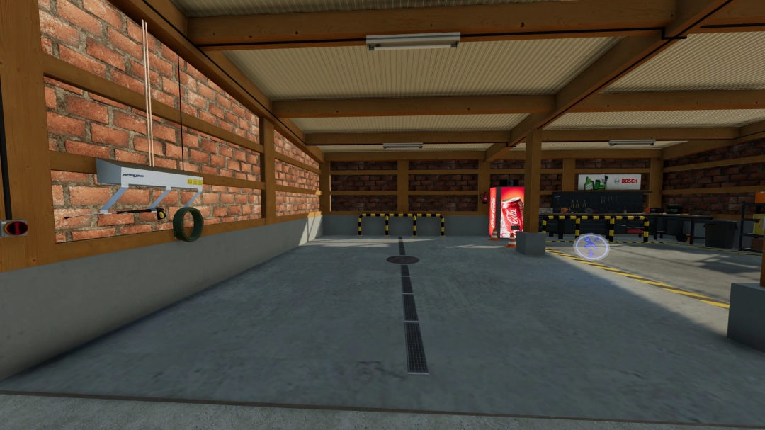 Workshop with high-pressure cleaner v1.0.0.0