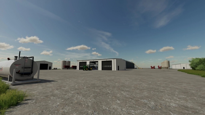 fs22-mods,  Modern Metal Shed Pack v1.0.0.0