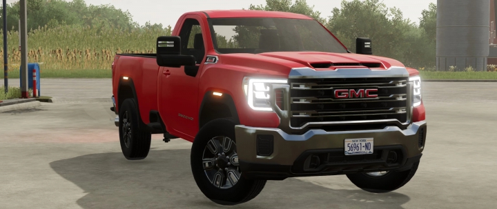 Image: 2020 GMC 3500HD Single Cab Long Bed 7