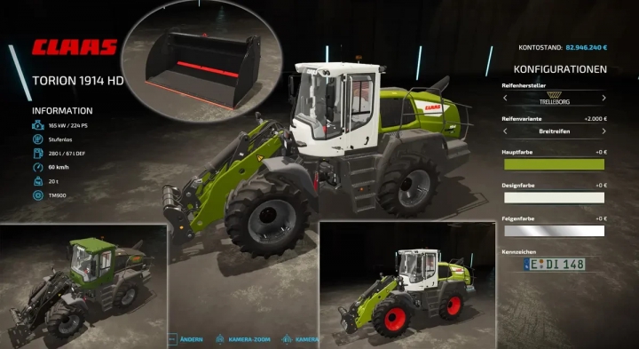 Image: CLAAS Torion 1914HD & Raptor Bucket v1.0.0.0 0