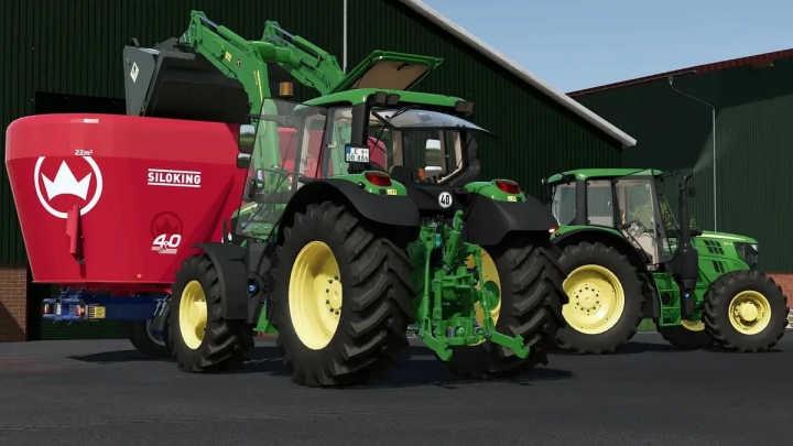 Image: John Deere 6110M-6195M Pack v1.0.0.0 2