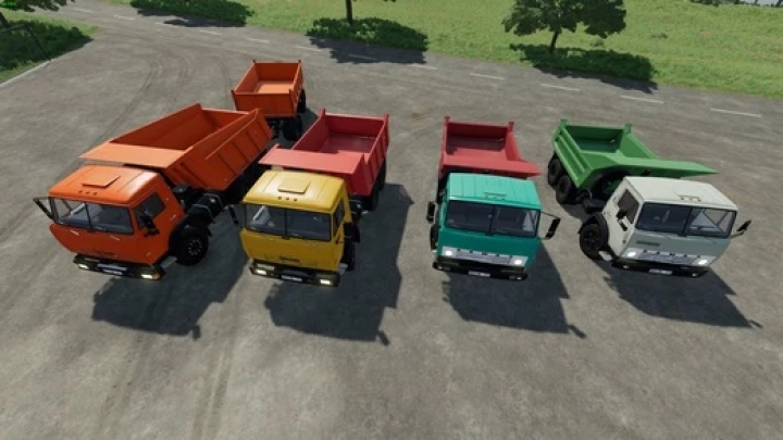 fs22-mods,  KAMAZ Dump truck v1.0.0.4